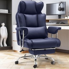 Big and Tall Comfortable Executive Office Chair with Foot Rest up to 400lb