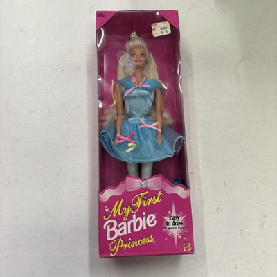 #ad NEW 1994 Mattel My First Barbie Princess Doll Blonde Easy to Dress Free Ship $17.99
