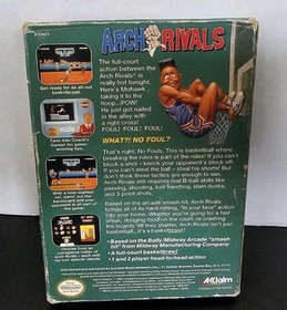 Arch Rivals: A Basketbrawl Box Only No Game No Manual NES Nintendo