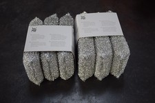 WMF Gourmet Glänzerkissen, 6 Stück Glänzerkissen/Scheuerschwamm Silber