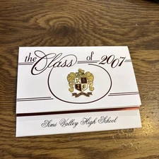 Simi Valley High School Class of 2007 Graduation Commencement Announcement