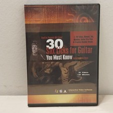 2016 Truefire Bill Evans' 30 Sax Licks For Guitar You Must Know Data-DVD GUC