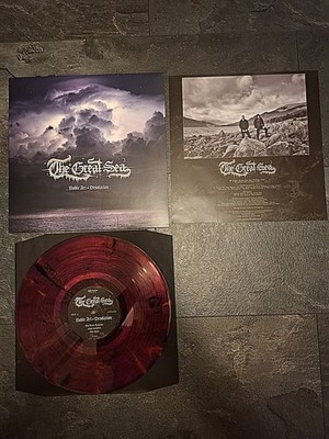 THE GREAT SEA - NOBLE ART OF DESOLATION /Purple Black Marbled Lim.99 Vinyl