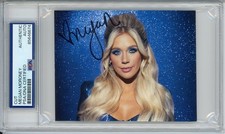 Megan Moroney AM I OKAY AUTOGRAPHED SIGNED SEXY HOT Photo Photograph PSA DNA COA