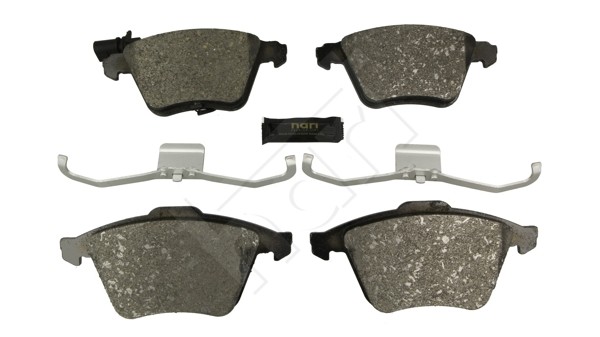 Vorderachse Hart 248 984 Bremsbelagsatz, Scheibenbremse FüR Audi,Seat,Skoda,Vw-image