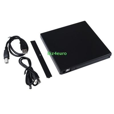 Externes USB 2.0 Gehäuse Case Caddy Slim 12.7 mm SATA Laufwerke Laufwerksgehäuse