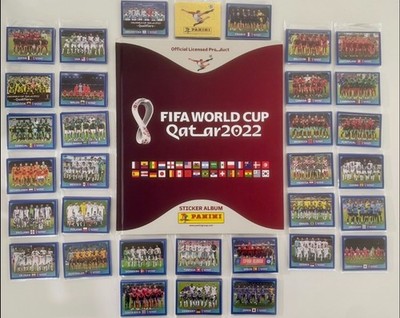 2022 Panini FIFA World Cup Qatar Pick Your BLUE Parallel Sticker Argentina Japan