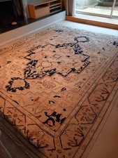 Large Afghan carpet commissioned by Ziegler 