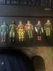 1980-90s GI Joe figure lot. Figures only, all figures in one piece.