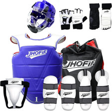 Sparring Gear 13PCS Set for Adult & Youth - Taekwondo Sparring Gear with Boxing