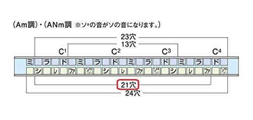 SUZUKI Suzuki 21 Hole Double Sound Harmonica Suzuki Special SU-21SP-N Series NEW - Picture 6 of 6