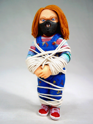 NECA Good Guys Chucky Masked & Bound Mystery Blind Box Action