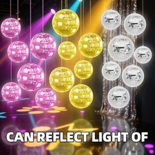 Disco Ball 12/16/20-Inch   Hanging Mirror Ball Disco Ball, Mirrored Discos Balls