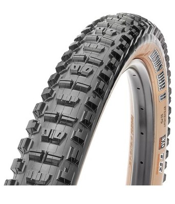 Maxxis 60TPI Dual EXO Minion DHR II Reifen 27,5 x 2,4 faltbar - hellbraun (27,5x2,4'')