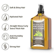 Image of Hair Serum -100% Natural -For Repair, Control Fizziness, Dry Damaged Hair-110ml