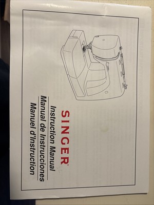Singer 2932 Sealed New Sewing Machine Instruction Manual English Spanish