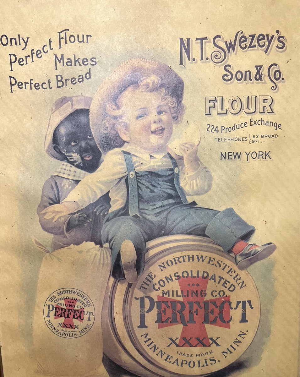 アンティーク雑貨 N.T. Swezey's Son & Co. Perfect Flour Vintage