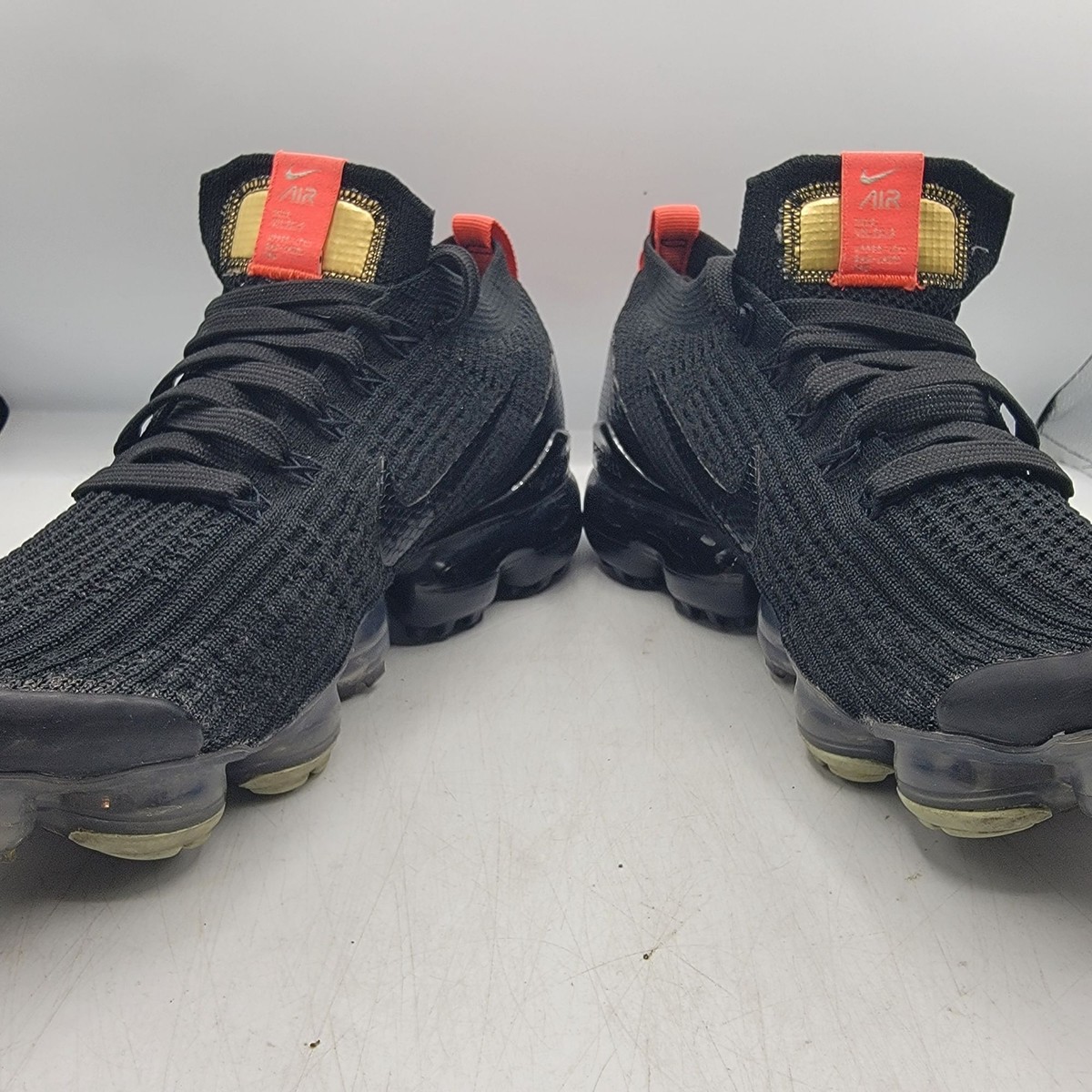 Nike Air VaporMax 3 Mens 7.5 Black Sneaker Shoes Athletic Outdoors AJ6900-023 Amazon.com | Nike Mens Air Vapormax Flyknit 3 AJ6900 002  main image 2