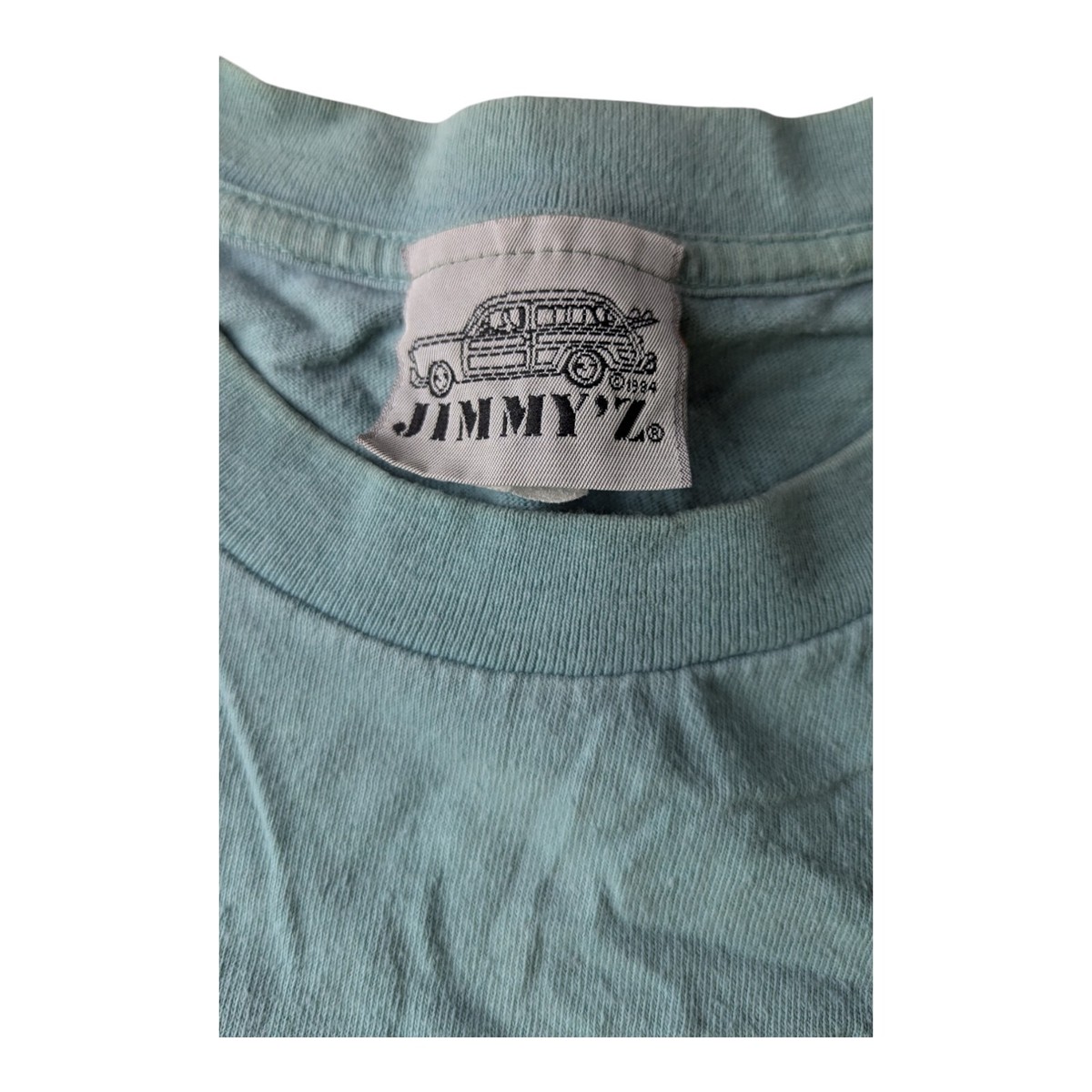 Vintage 80s 90s JIMMY'Z T-Shirt Mens XL Green Surf Skate Vintage 80s 90s JIMMY'Z T-Shirt Mens XL Green Surf Skate