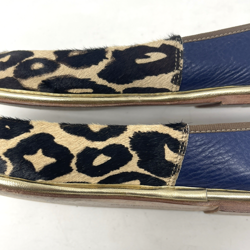 Diane Von Furstenberg Women Ballet Flats 9 Botswana Animal Print Cheetah Leopard - Picture 20 of 20