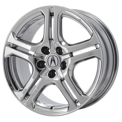 18'' ACURA TL PVD BRIGHT CHROME-C WHEEL RIM FACTORY OEM 71735 2004-2008