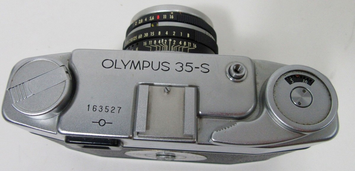 VINTAGE OLYMPUS 35-S 35MM FILM CAMERA WITH ORIGINAL CASE | eBay