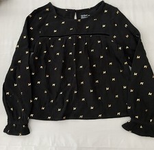 Cat Jack Girls Long Sleeve Shirt Size M 8 NWT