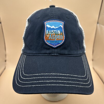 AUSTIN TO ASPEN 1000 MILE CHALLENGE baseball Trucker, Mesh Hat Cap ￼ Snapback