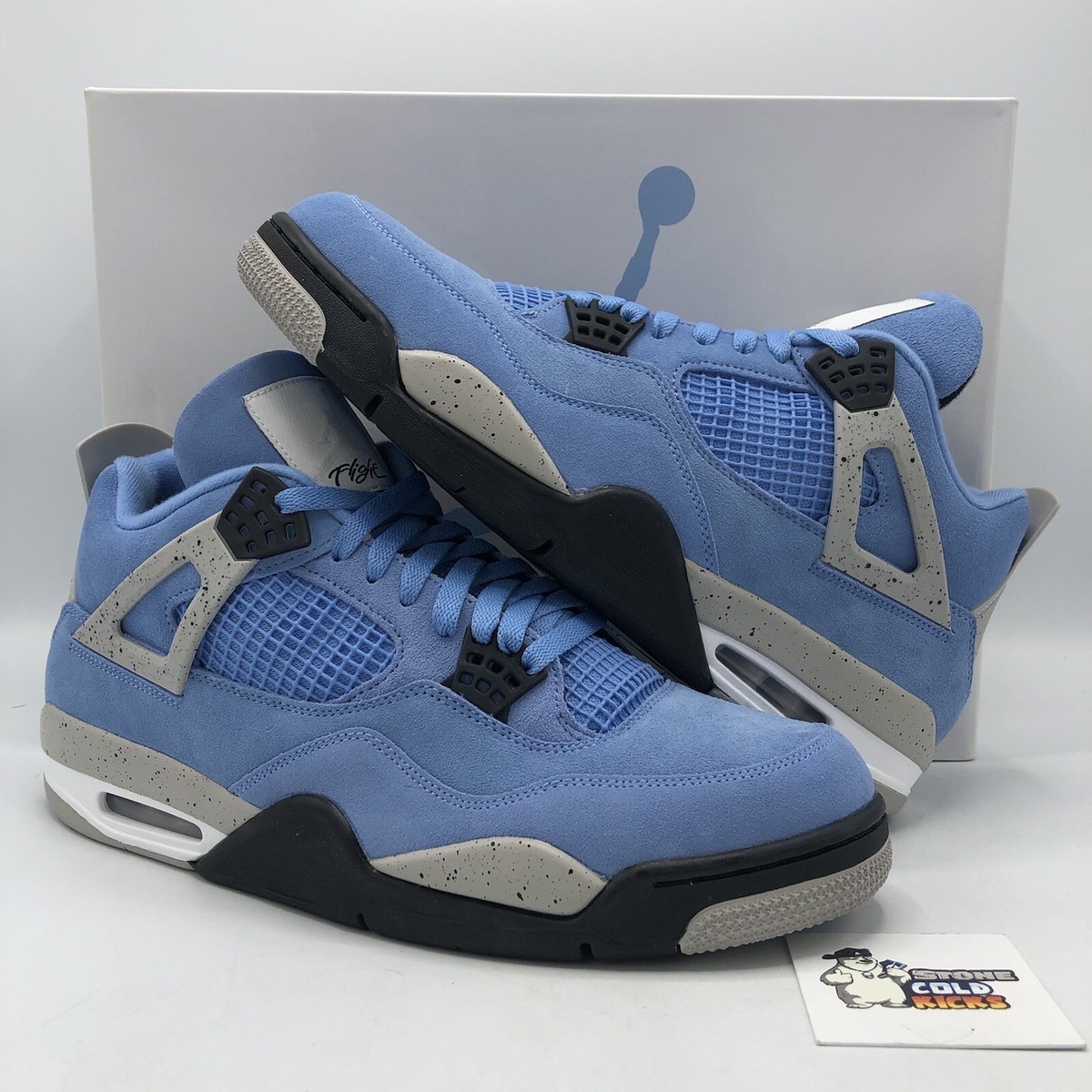 Air Jordan 4 UNC ユニバーシティブルー Air Jordan 4 Retro University Blue UNC MENS CT8527-400 GS