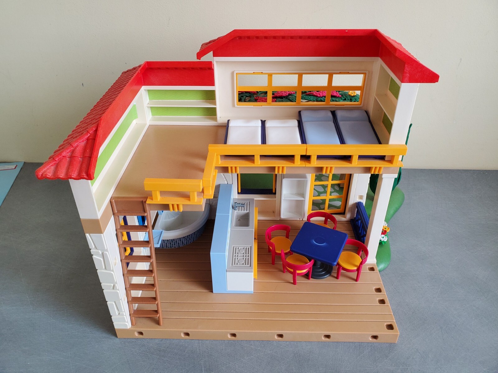 Pièce Playmobil 4857 - Matelas D'étage Pour Lit De La Maison De Vacances - Occasion TB