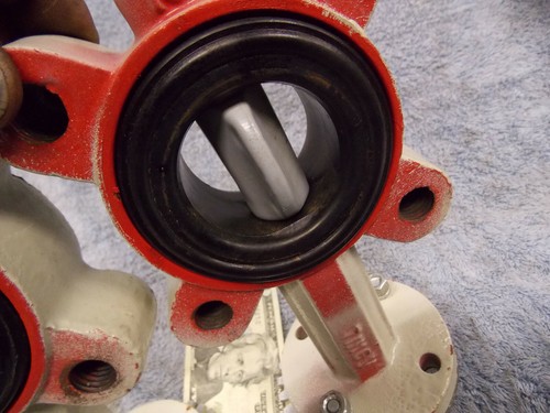 NEW Bray Controls 2" Resilient Seated Butterfly Valve 4 Lug 02-0200-70010-529 - Bild 5 von 10