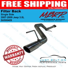Mbrp 2007-2009 Jeep 3.0l Filter Back Single Side S6500409 Mbrp 2007-2009 Jeep 3.0l Filter Back Single Side S6500409