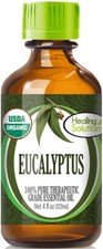 Organic Eucalyptus Essential Oil 100 Pure - USDA Certified Organic 