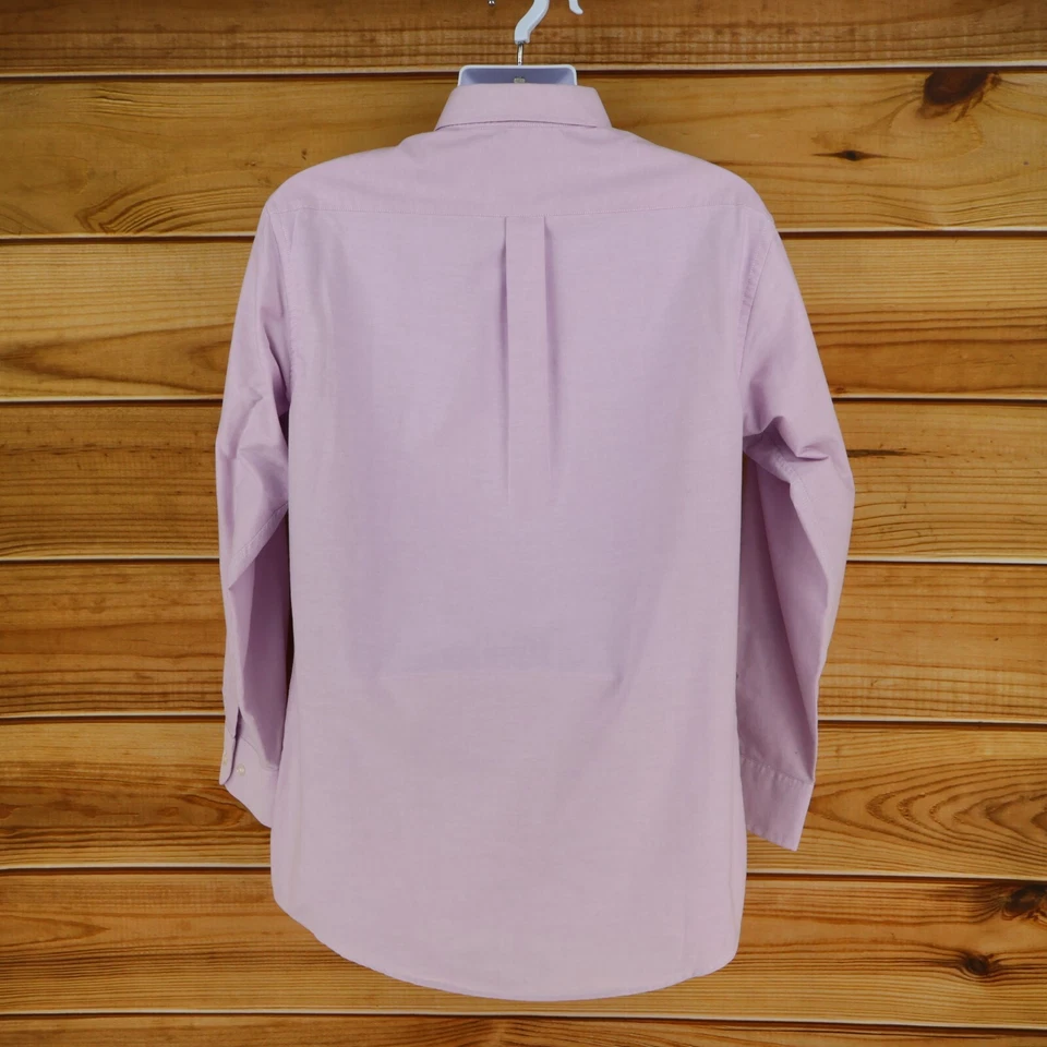 Рубашка мужская John Bartlett Statements размер 15,5 розовая оксфордский воротник на пуговицах - Изображение 2 из 4