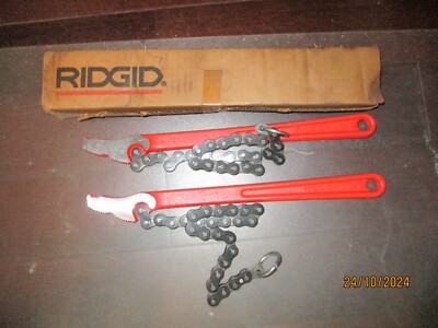 1 RIDGID C-12 Chain Wrench,Steel, Cat 31310 [you're buying 1 wrench]