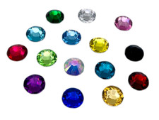 EIMASS® Resin Crystals, Flat Back Gems for Costumes, A True Alternative to Glass