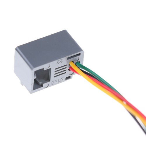 10Pcs 616E 4P4C RJ9 Female Telephone Connector Adapter with 4 WiresH`KF - Afbeelding 5 van 6