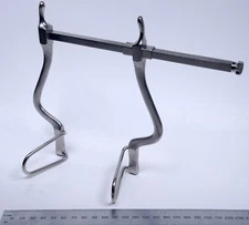 Jarit #205-251 Gosset Retractor Fenestrated Side Blades Stainless Steel Surgical