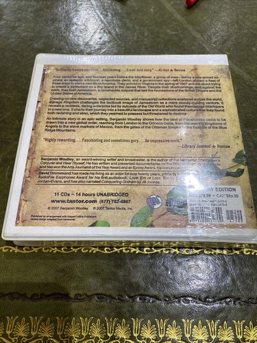 Audiobook~savage kingdom- Benjamin woolley- unabridged- 11 cds - Picture 2 of 2