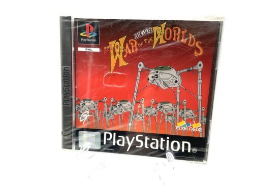 JEFF Wayne's The War Of The Worlds Pal Ita Psx Playstation Psone Ps1# Sealed FB - Foto 1 di 5