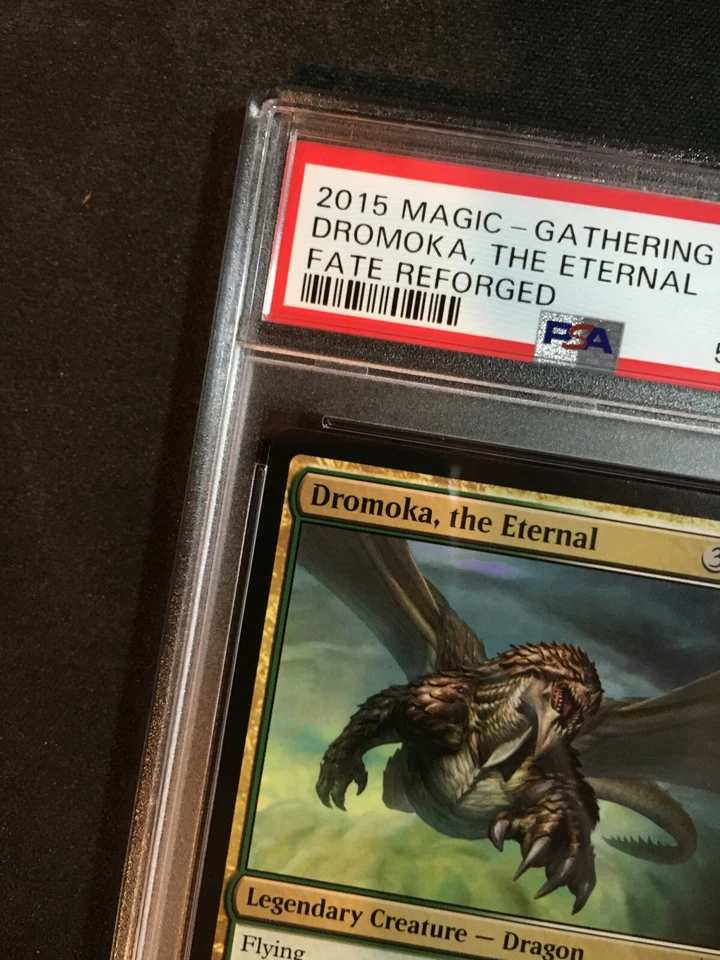 2015 Magic The Gathering Fate Reforged - Dromoka, The Eternal Legendary - PSA 10 - Image 4 of 4
