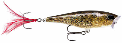 Rapala Skitter Pop SP05 5cm 6g Lime Frog Chrome Stripped Blue Grey Field Mouse