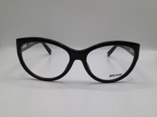 Just Cavalli JC0539 001 Black Plastic Cat Eye Optical Eyeglasses Frame 54-16-135