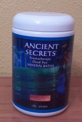 Ancient Secrets Aromatherapy Dead Sea Mineral Baths Evergreen Forest 2 lbs. NIP