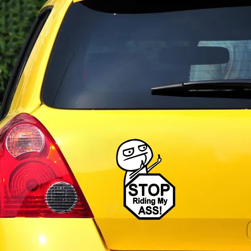 Funny Car Sticker - 'My Brakes Are Good How Is Your Insurance' | Waterproof Vinyl Decal For Window, Bumper, Laptop