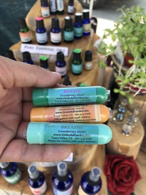 AROMATHERAPY Inhaler 3 PACK Prevention RESPIRATORY COLDS FLU FREE SHIP
