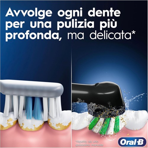 Oral-B Vitality Pro Spazzolino Elettrico 3 Modalità, Viola, Ricaricabile - Foto 2 di 15
