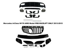 Bodykit - Mercedes A-Klasse W176 AMG A45 Heckdiffusor GT Grill Spoiler Pre-LCI Bodykit - Mercedes A-Klasse W176 AMG A45 Heckdiffusor GT Grill Spoiler Pre-LCI
