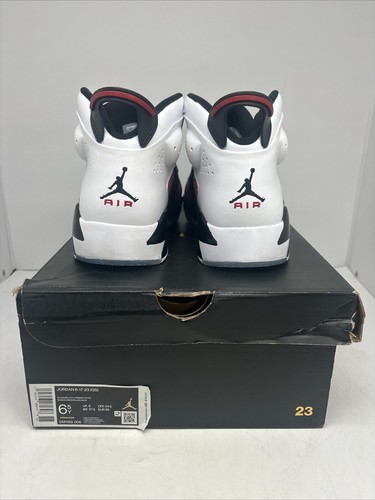Air Jordan 6-17-23 Black Carmine GS Mens/Boys Sz. 6.5 Wmns. Sz. 8 DM1159-006 NIB - Picture 5 of 11