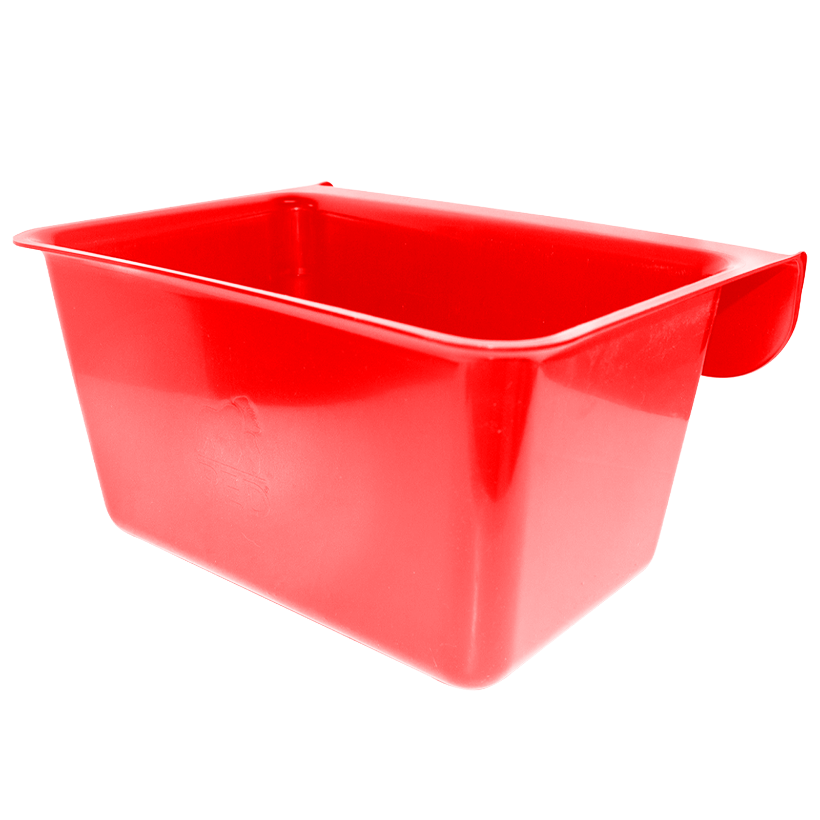 Red Gorilla Plas Feeding Bucket Hanging Manger Tough Recycled Plastic Easy Clean